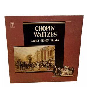 Chopin, Abbey Simon Waltzes (Vinyl, 1975) Turnabout TV-S 34580 VG+ LP Record